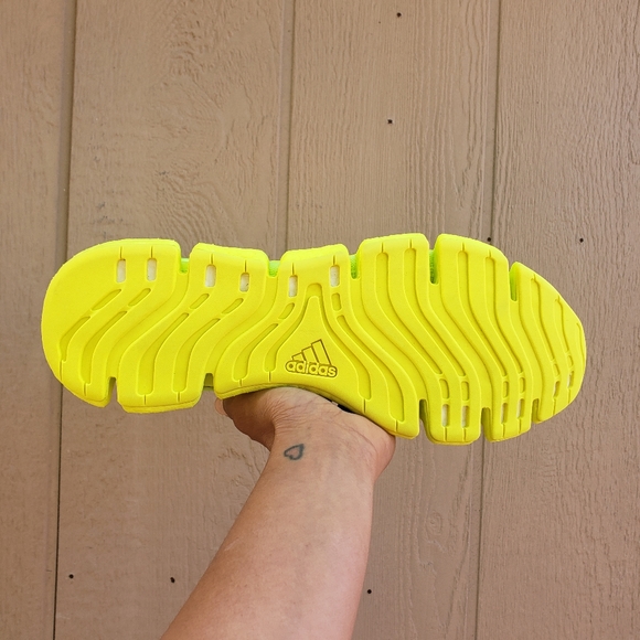 adidas men's CLIMACOOL VENTO running shoes sneakers Solar Yellow Unisex - Picture 8 of 16